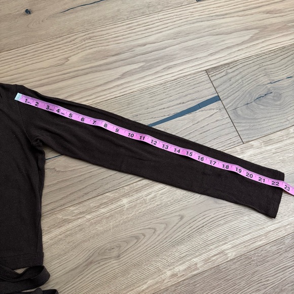 Ozma Dance Wrap Top in Manzanita - Picture 8 of 9